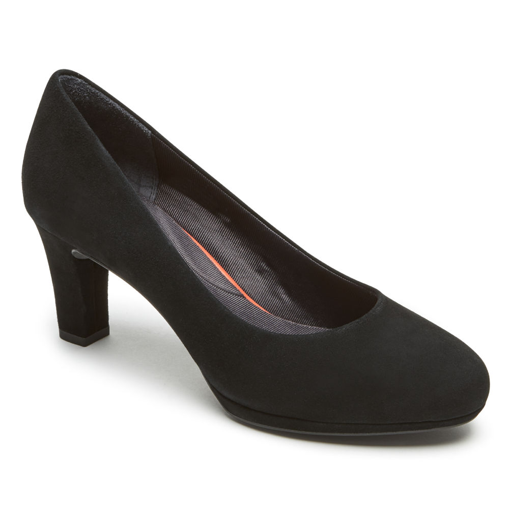 Rockport Womens Total Motion Leah - Pumps Black - SLK607852